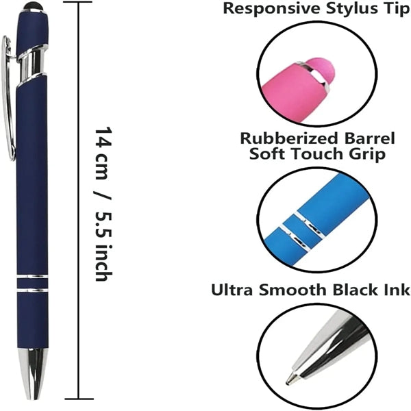 Ballpoint Pen with Stylus Tip