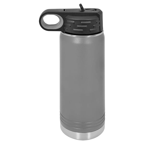 Polar Camel 20oz Insulated Steel Water Bottle with Straw Lid