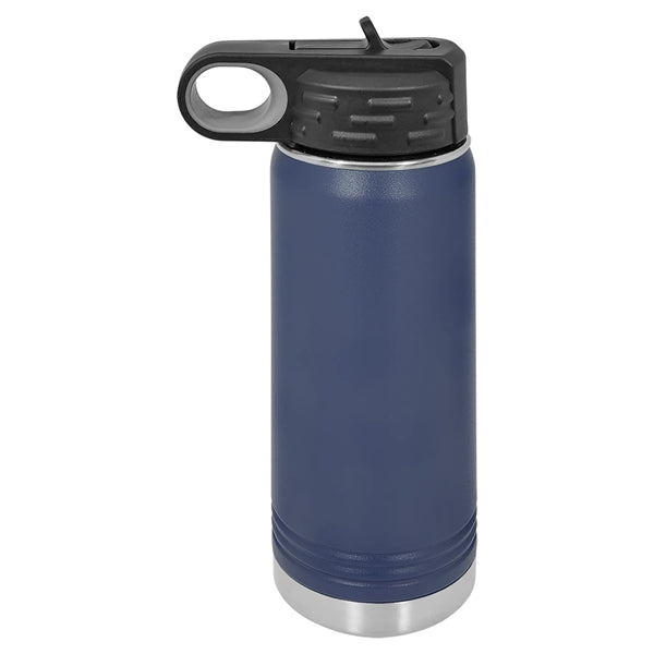 Polar Camel 20oz Insulated Steel Water Bottle with Straw Lid