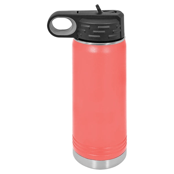 Polar Camel 20oz Insulated Steel Water Bottle with Straw Lid
