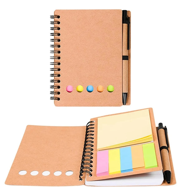 Full Color Note Caddy & Pen Set