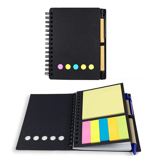 Full Color Note Caddy & Pen Set