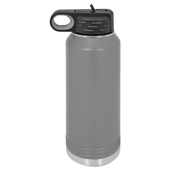 Polar Camel 32oz Insulated Steel Water Bottle with Straw Lid