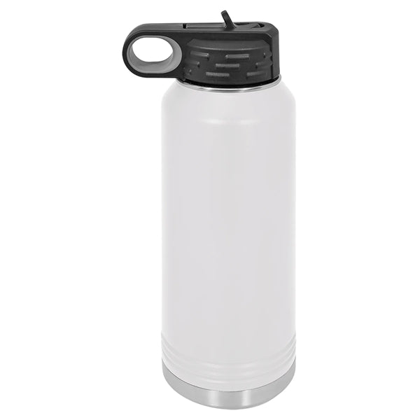 Polar Camel 40oz Insulated Steel Water Bottle with Straw Lid