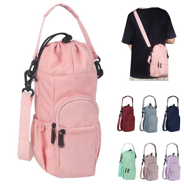 Large Capacity Water Bottle Cooler Beverage Holder Bag