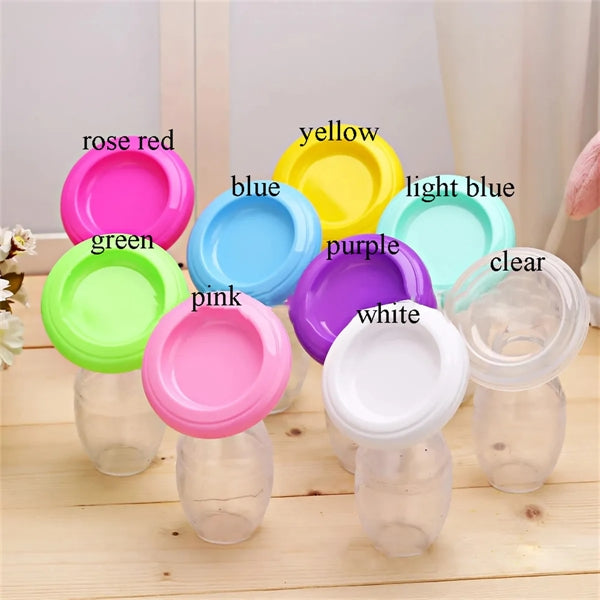 Silicone Clear Manual Breast Pump