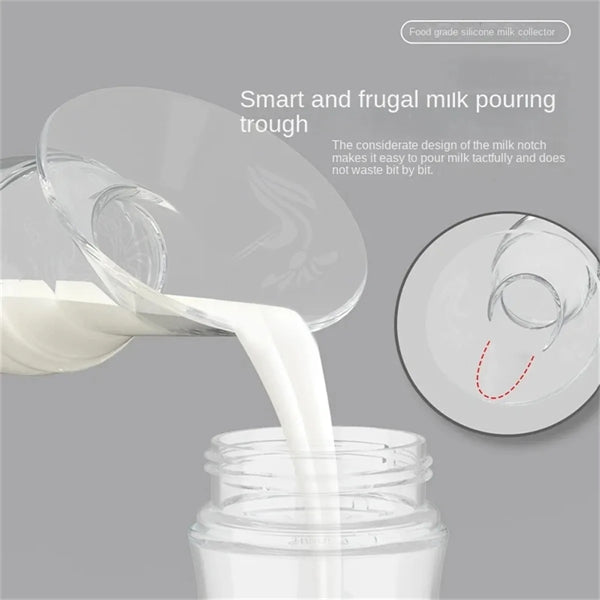 Silicone Clear Manual Breast Pump