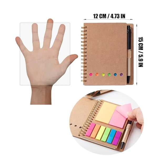 Notebook Steno Pad Lined Notepad with Pen