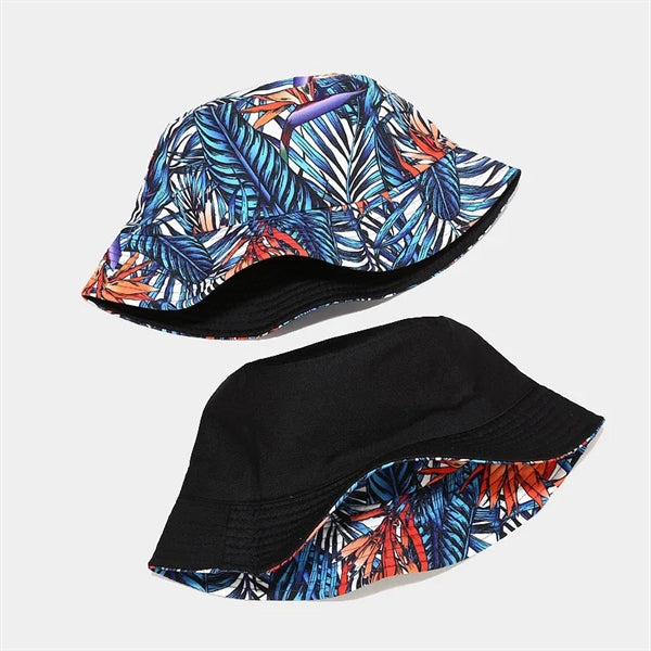 Full Color Imprint Reversible Polyester Bucket Hat