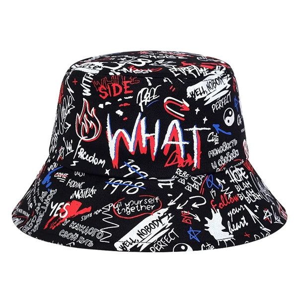Full Color Imprint Reversible Polyester Bucket Hat