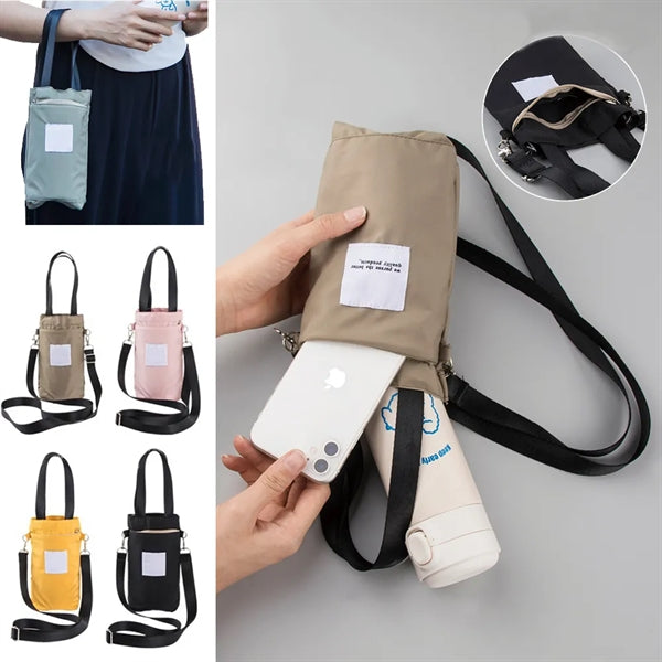 Water Bottle Bag Cooler Beverage Holder