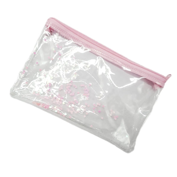 Floating Glitter Sequin Makeup Cosmetic Pouch