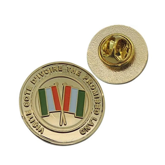 3/4" Custom Die Struck Lapel Pins