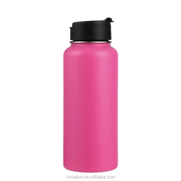 Flask Stainless Steel Insulated Water Bottle With Lid