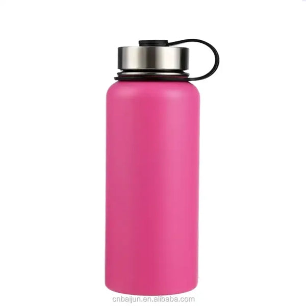 Flask Stainless Steel Insulated Water Bottle With Lid