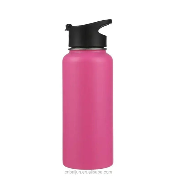 Flask Stainless Steel Insulated Water Bottle With Lid