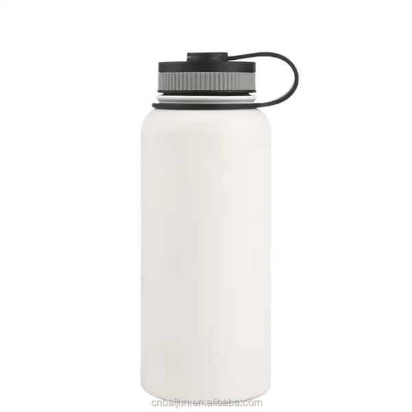 Flask Stainless Steel Insulated Water Bottle With Lid