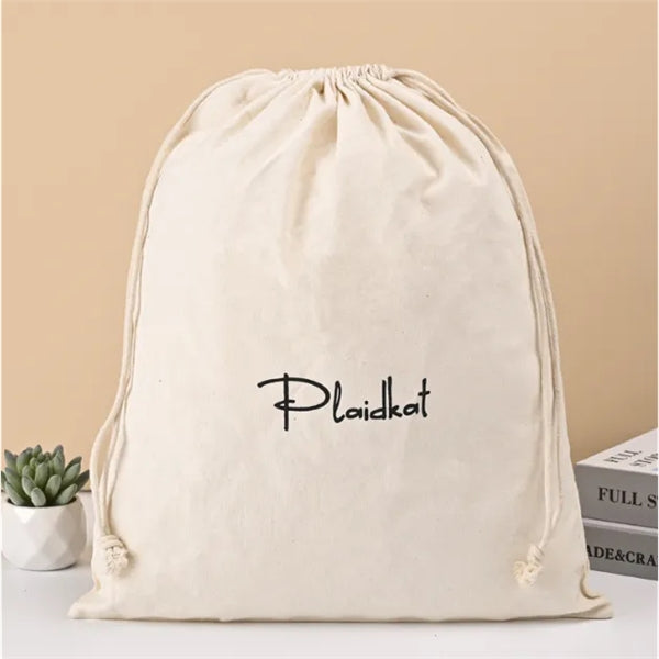 Resuable Cotton Drawstring Bread Bag