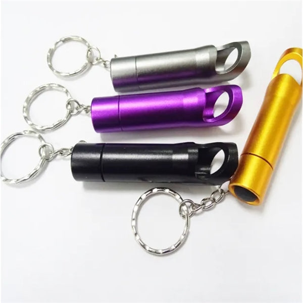 Aluminum LED Flashlight With Bottle Opener