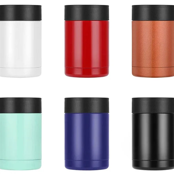 12oz Stainless Steel Insulated Can Cooler Beer Bottle Holder
