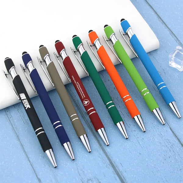 Multi Colors Soft Touch Stylus Pen