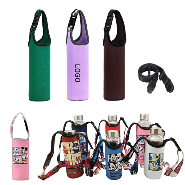 Water Bottle Carrier Case Cooler Messenger Bag