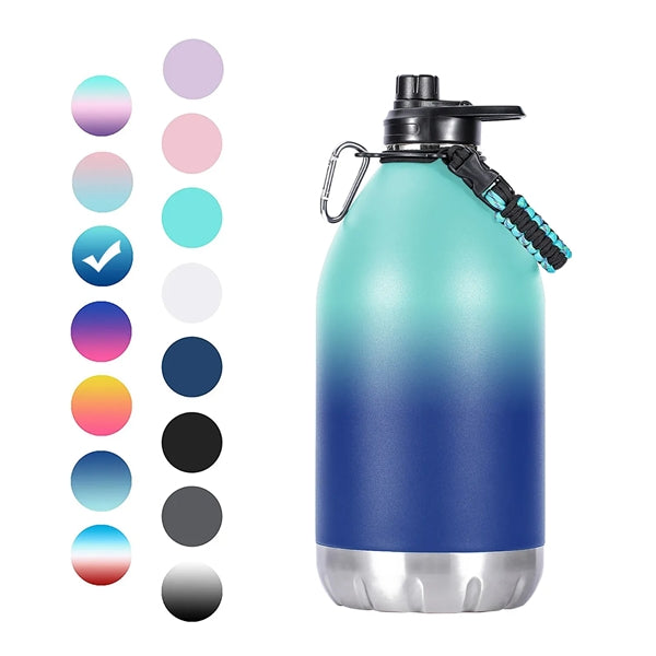 64oz Customized Stainless Steel Insulated Kettle With Handle