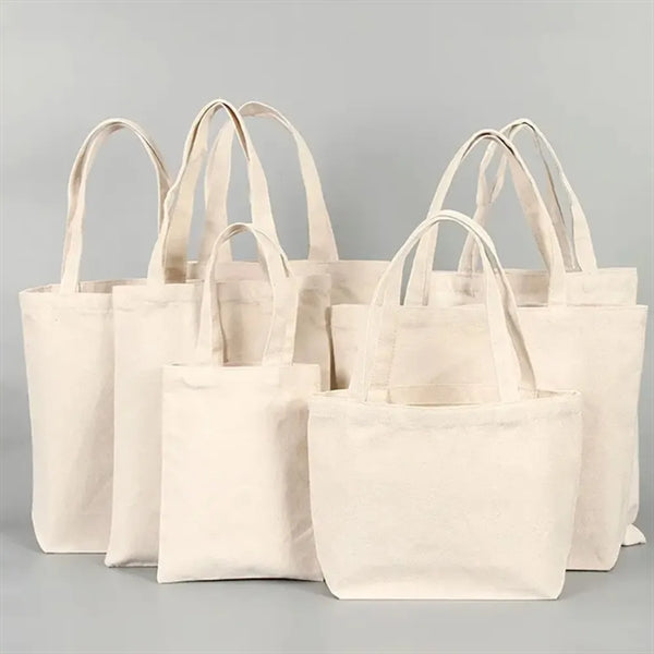 9 "x11" Canvas Tote Bags