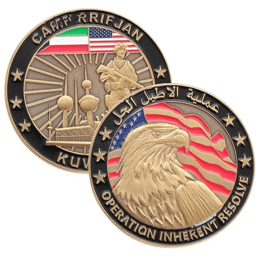 2" Custom Die Struck Challenge Coin