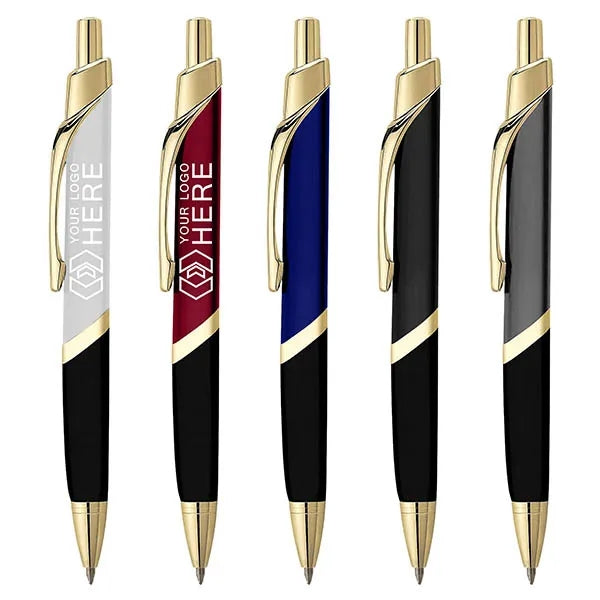 Metal Gold Tri Grip Pen