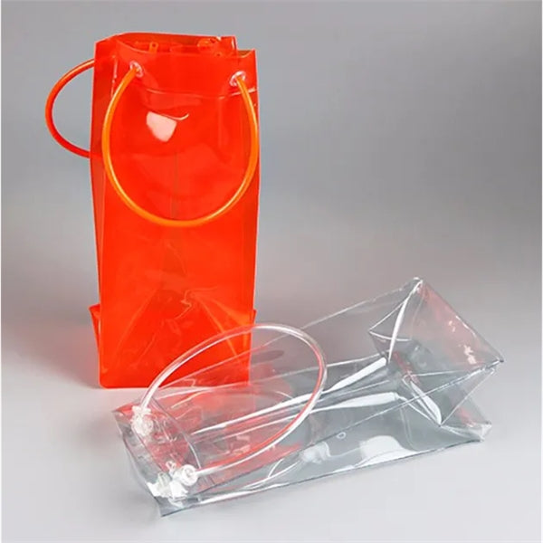 Collapsible PVC Wine Ice Bag