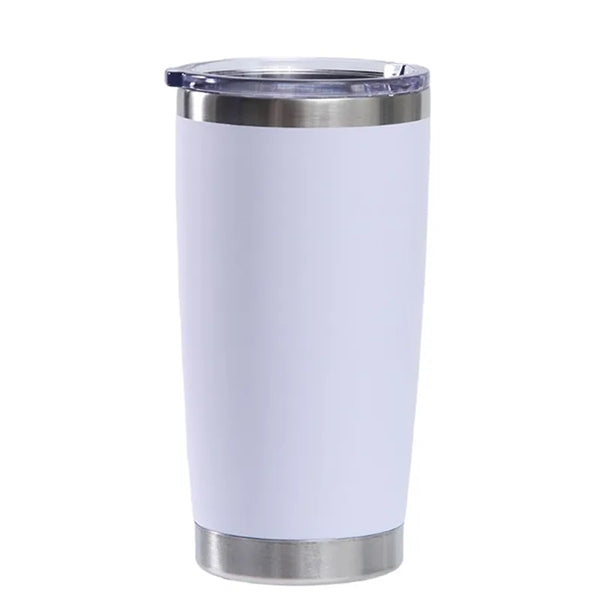 20oz Tumblers Double Wall Stainless Steel Mugs With Lid