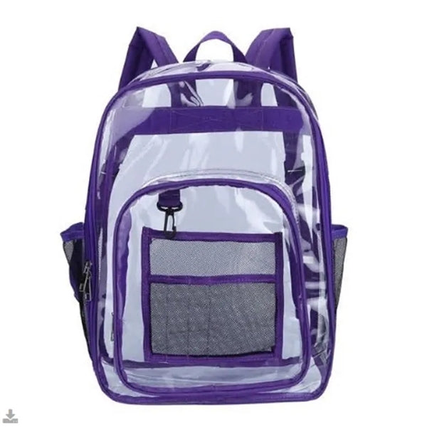 Pvc Transparent Backpack
