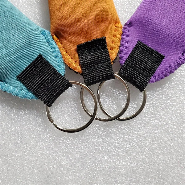 Floating Neoprene Boat Keychain
