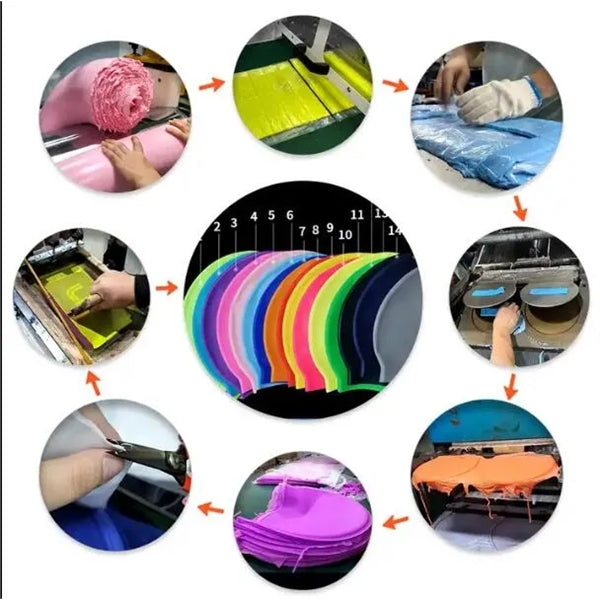 Waterproof Silicone Swim Cap