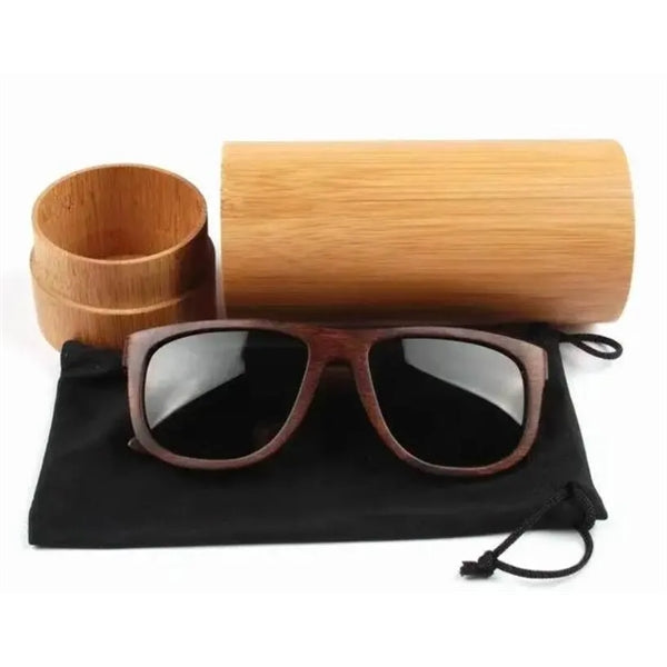 Eco-friendly Bamboo Sunglasses Case