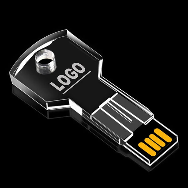 Crystal Key Shaped USB Pen Drive