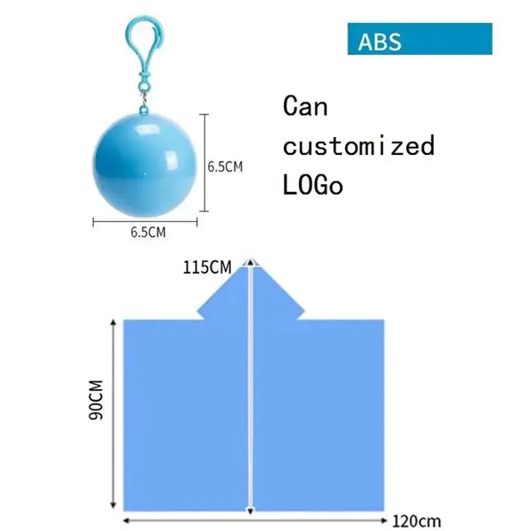 Disposable Raincoat Ball