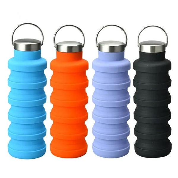 17oz Folding Travel Water Bottle
