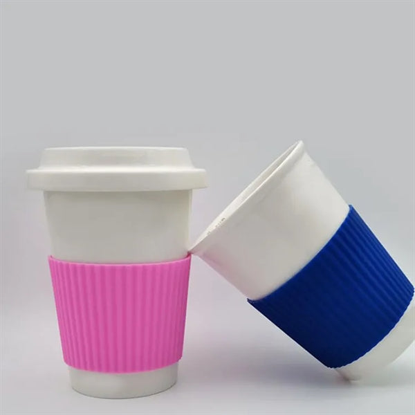 Heat-resistant Silicone Coffee Cup Sleeve