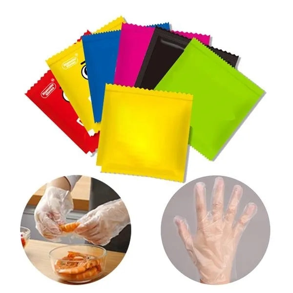 Disposable PE Gloves 2pcs In The Pack