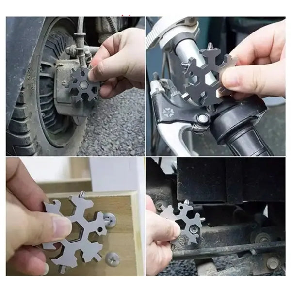 Stainless Steel Snowflake Multi Tool