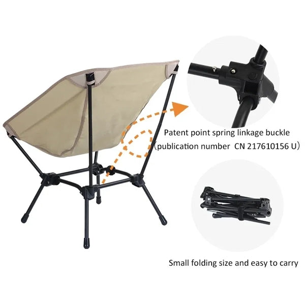 Camping Folding Chair Portable Stool Outdoor