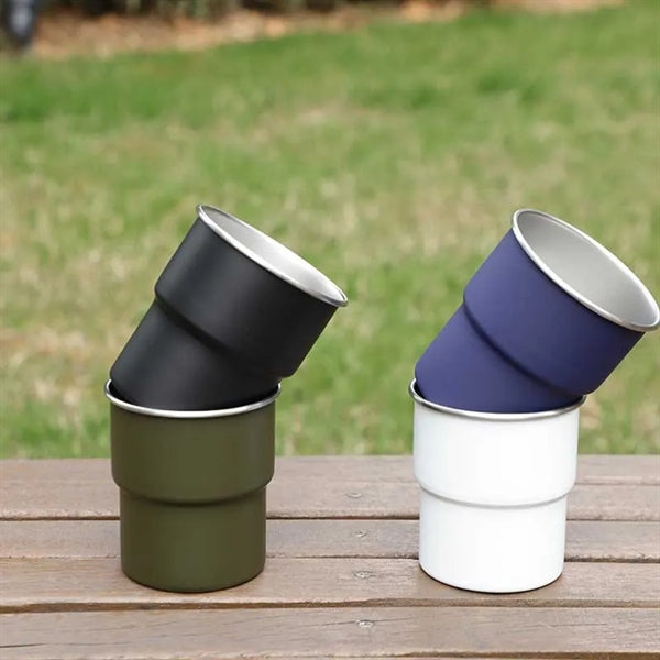 300ml 304 Stainless Steel Camping Coffee Mug