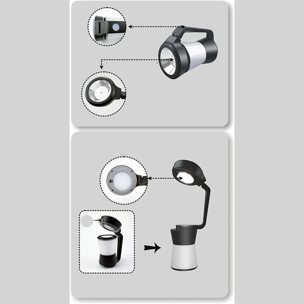 3 in 1 LED Camping Lantern Flashlight Table Lamp