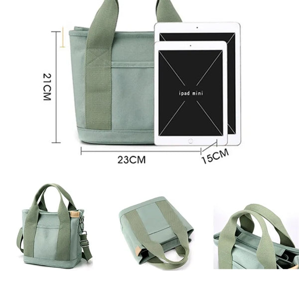 Mini Canvas Tote Bag