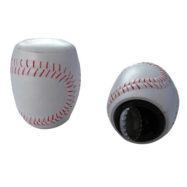 Baseball Shaped Automatic Press Bottle Opener