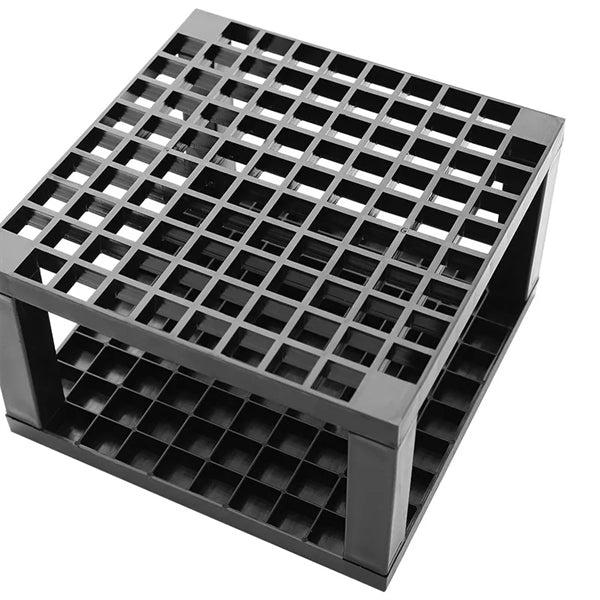 96 Hole Plastic Pencil&Brush Holder Desk Stand Organizer
