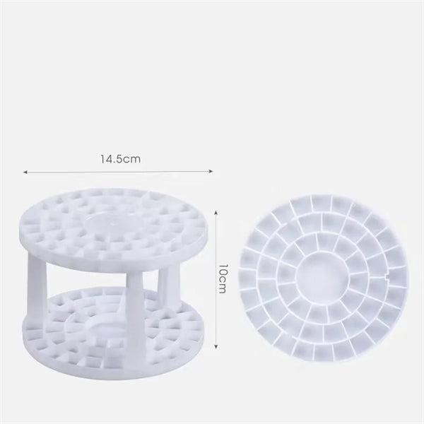Plastic Artist Round 49 Hole Paint Brush Holder & Organizer