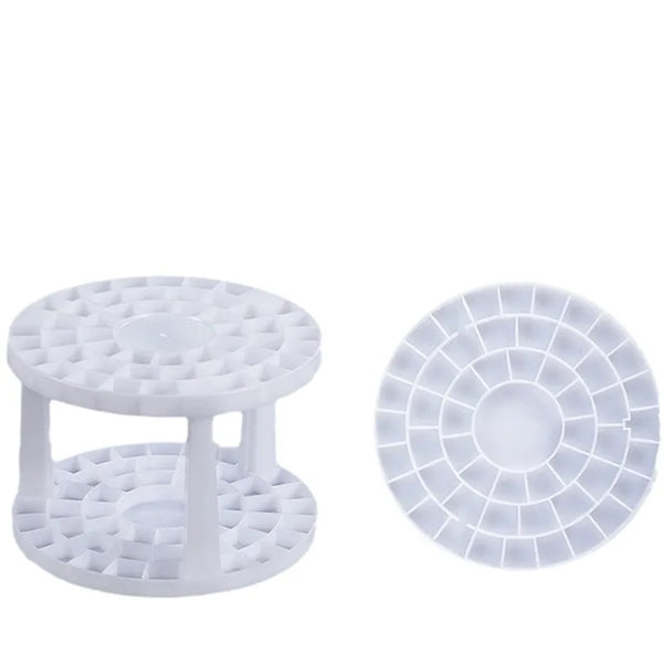 Plastic Artist Round 49 Hole Paint Brush Holder & Organizer